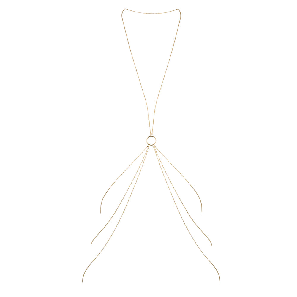 Bijoux Indiscrets Magnifique Body Chain Gold - Eroticon Ltd