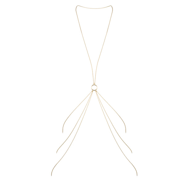 Bijoux Indiscrets Magnifique Body Chain Gold - Eroticon Ltd