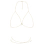 Bijoux Indiscrets Magnifique Bra Chain Gold - Eroticon Ltd