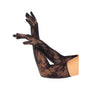 Leg Avenue Opera Floral Gloves Black - Eroticon Ltd