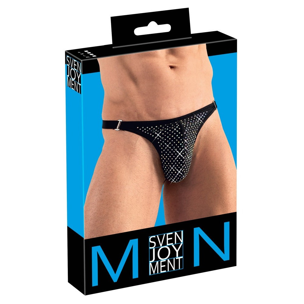 Svenjoyment String With Sparkly Rhinestones - Eroticon Ltd