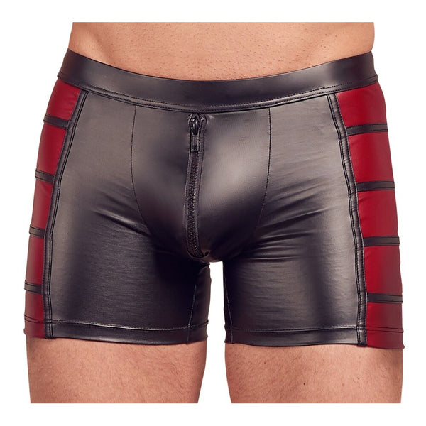 NEK Matte Look Pants In Black and Red - Eroticon Ltd