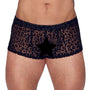 Noir Sheer Animal Print Pants - Eroticon Ltd