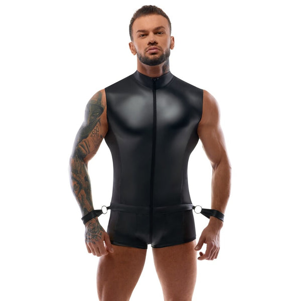 Body Jumpsuit With Restraints - Eroticon Ltd