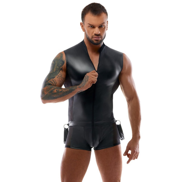 Body Jumpsuit With Restraints - Eroticon Ltd
