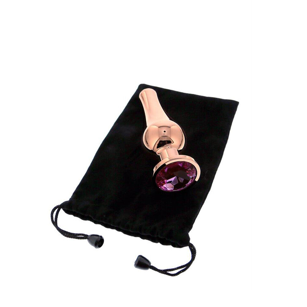 Gleaming Butt Plug Set Rose Gold - Eroticon Ltd