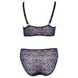 Cottelli Curves Delicate Lace Bralette And Briefs - Eroticon Ltd