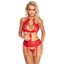 Kissable Halterneck Set Red - Eroticon Ltd