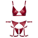 Cottelli Red Crotchless Bondage Set - Eroticon Ltd
