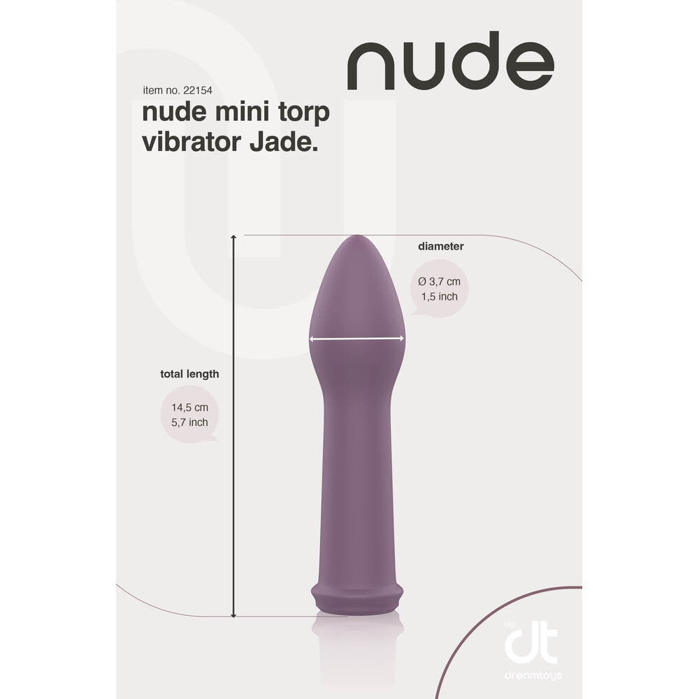 Nude Jade Mini Torp Vibrator - Eroticon Ltd