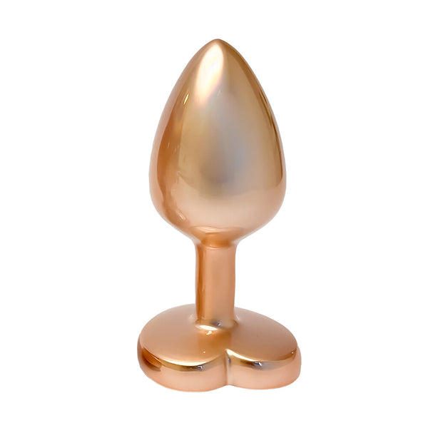 Gleaming Love Pearl Gold Butt Plug Small - Eroticon Ltd