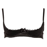 Cottelli Half Cup Bra Black - Eroticon Ltd