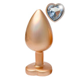 Gleaming Love Pearl Gold Butt Plug Large - Eroticon Ltd