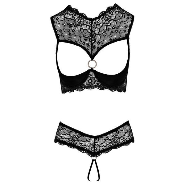 Cottelli Shelf Bra and String - Eroticon Ltd