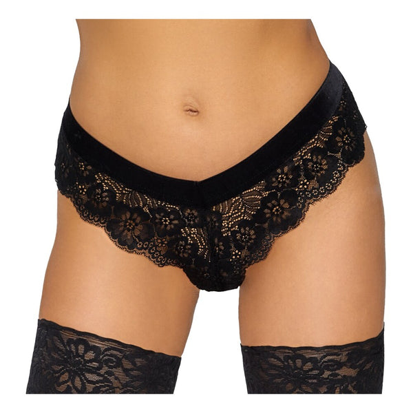 Cottelli Chain Crotch Panties - Eroticon Ltd