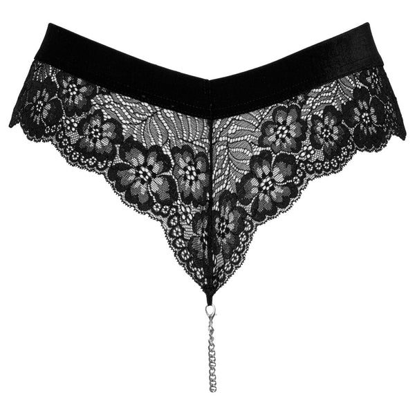 Cottelli Chain Crotch Panties - Eroticon Ltd