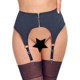 Cottelli Zip Suspender Belt - Eroticon Ltd