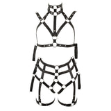 2 Piece Matt Look Bondage Set - Eroticon Ltd