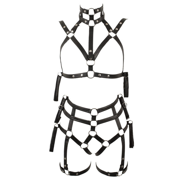2 Piece Matt Look Bondage Set - Eroticon Ltd