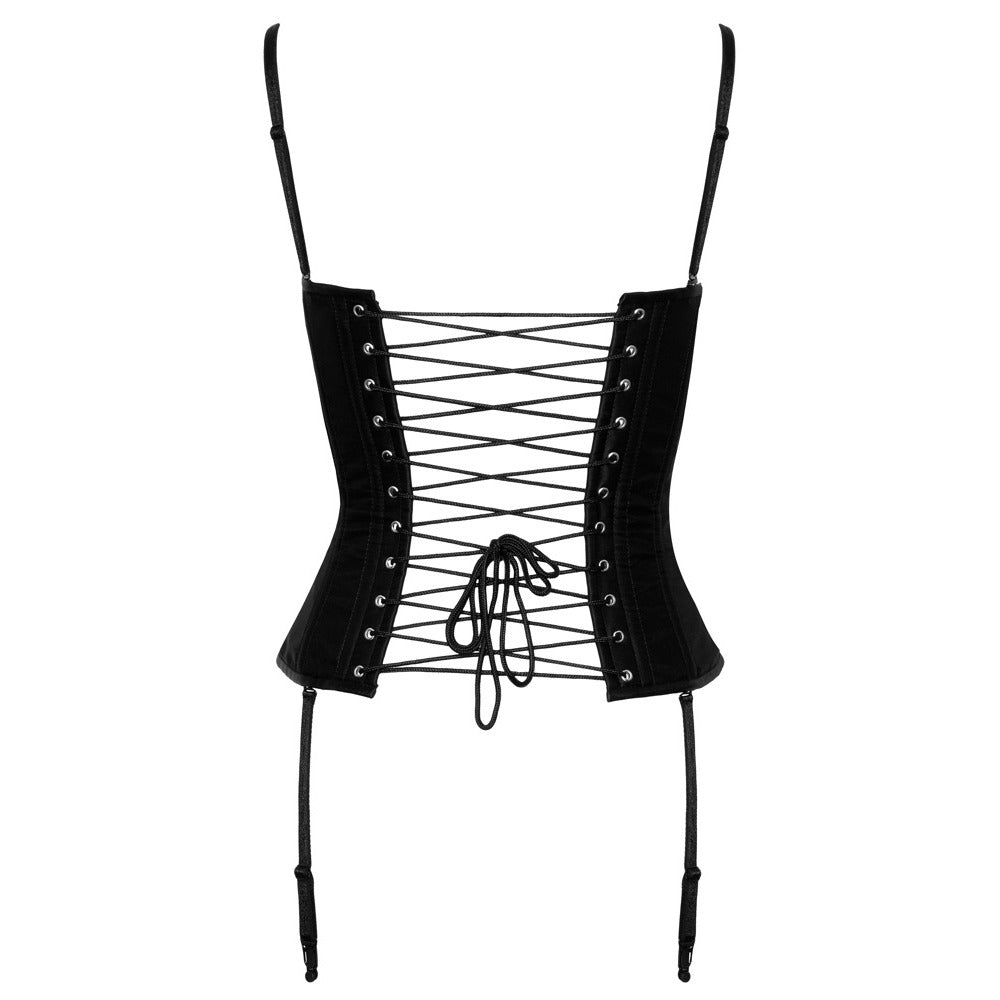 Cottelli Party Corset Black - Eroticon Ltd