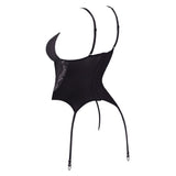 Cottelli Basque and Thong With Lace - Eroticon Ltd
