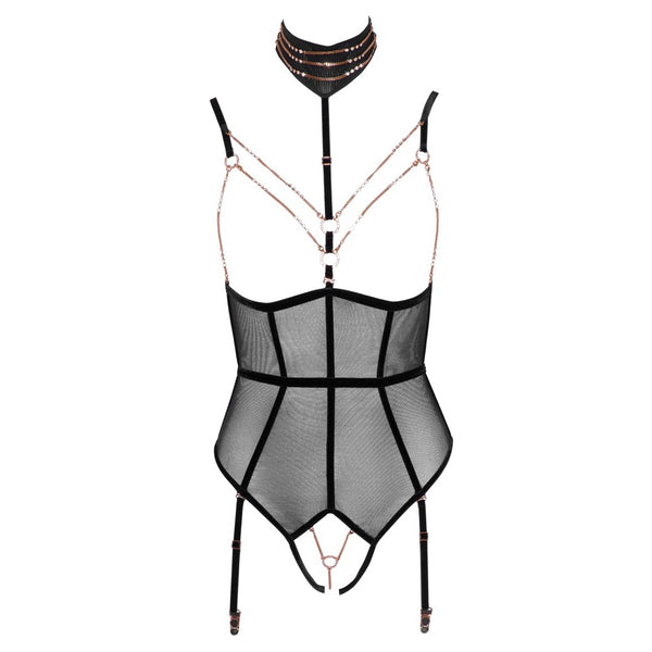 Abierta Fina Body With Chains - Eroticon Ltd