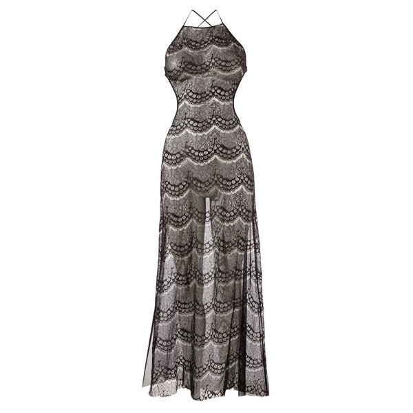 Mandy Mystery Backless Long Dress - Eroticon Ltd