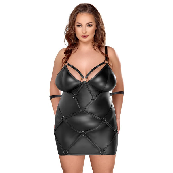 Cottelli Curves Bondage Plus Dress - Eroticon Ltd