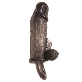 Maxx Gear Vibrating Penis Extender Black - Eroticon Ltd