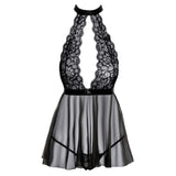 Kissable Halterneck Flared Babydoll - Eroticon Ltd