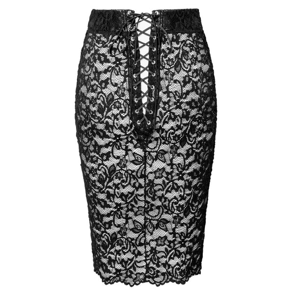 Noir Pencil Skirt - Eroticon Ltd