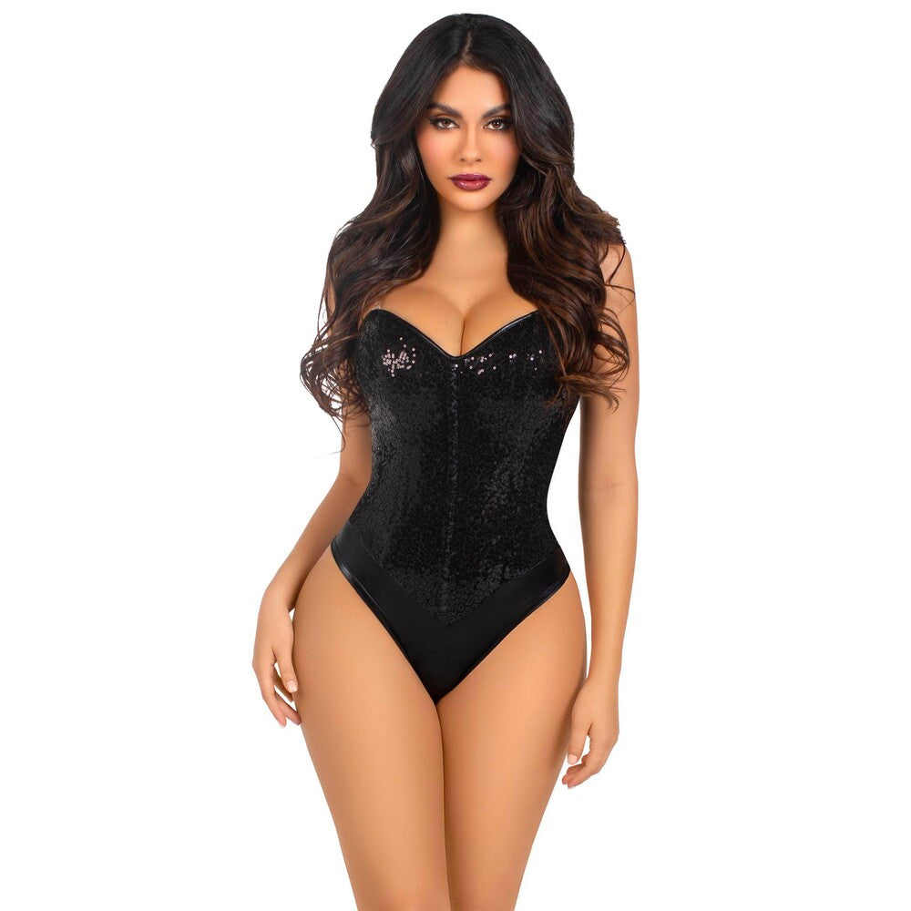 Leg Avenue Sequin Bodysuit - Eroticon Ltd