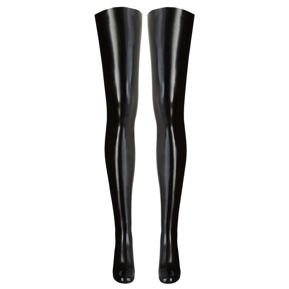 Latex Black Stockings - Eroticon Ltd