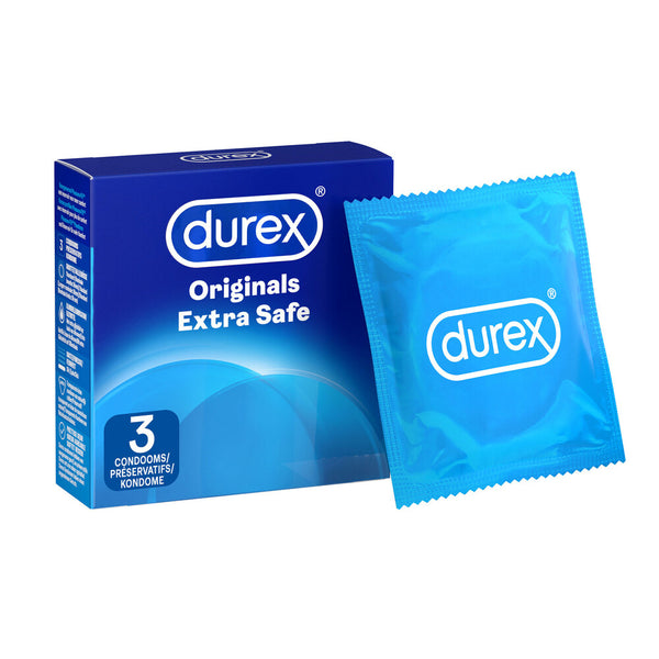 Durex Extra Safe Regular Fit Condoms 3 Pack - Eroticon Ltd
