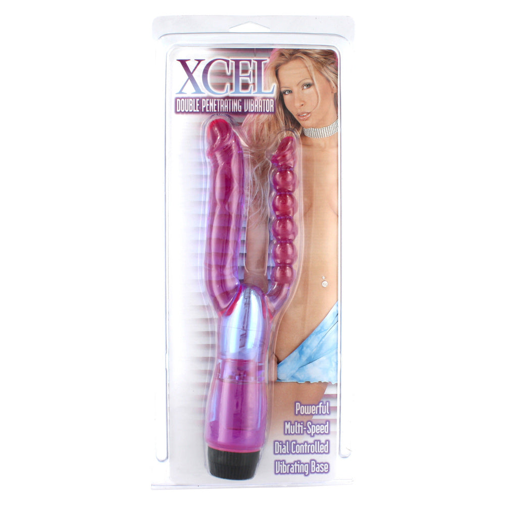 XCEL Double Penetrating Vibrator - Eroticon Ltd