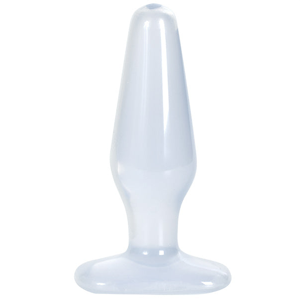 Butt Plug Clear Jelly Medium - Eroticon Ltd