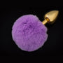 Dolce Piccante Jewellery Plug With Tail Small Purple - Eroticon Ltd