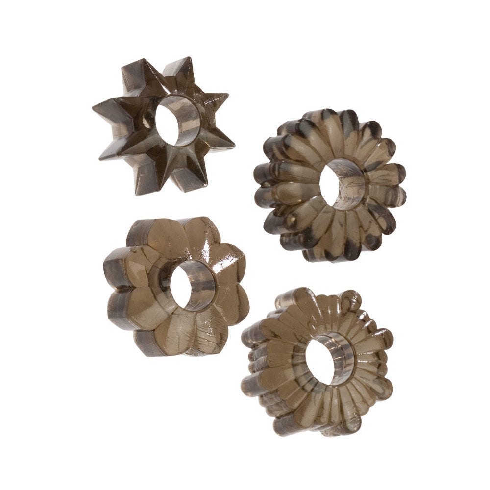 Basic Essentials 4 Rings Smoke - Eroticon Ltd