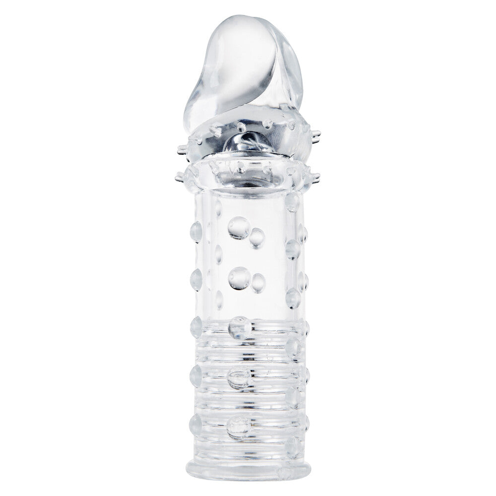 Toy Joy Power Stud Sleeve Clear - Eroticon Ltd
