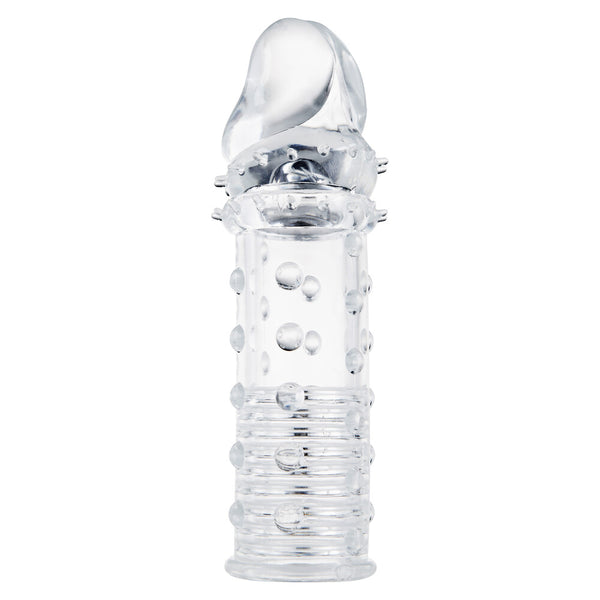 Toy Joy Power Stud Sleeve Clear - Eroticon Ltd