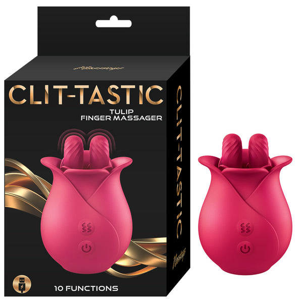 ClitTastic Tulip Finger Massager Rechargeable - Eroticon Ltd