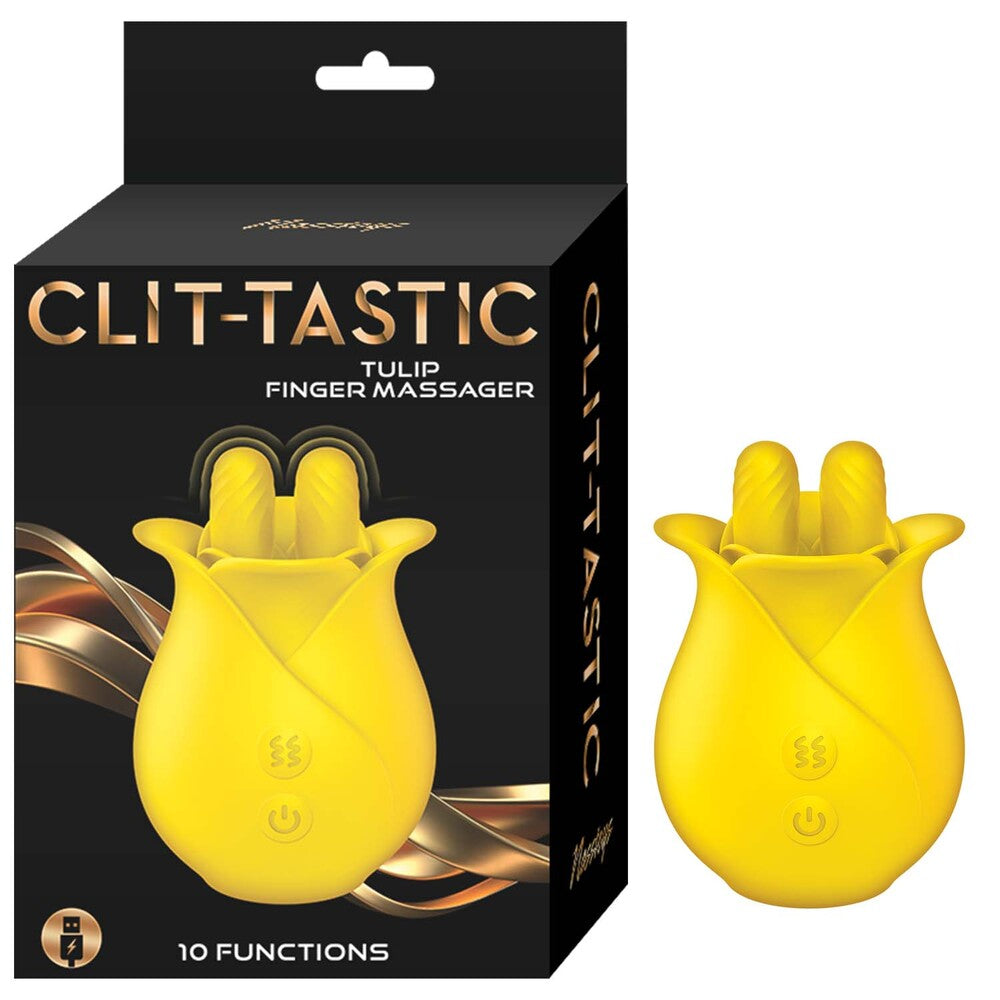 ClitTastic Tulip Finger Massager Rechargeable - Eroticon Ltd