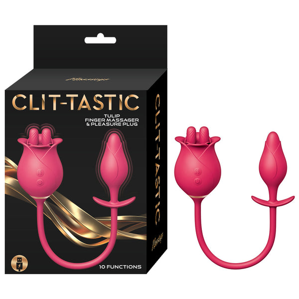 ClitTastic Tulip Finger Massager Pleasure Plug Set - Eroticon Ltd