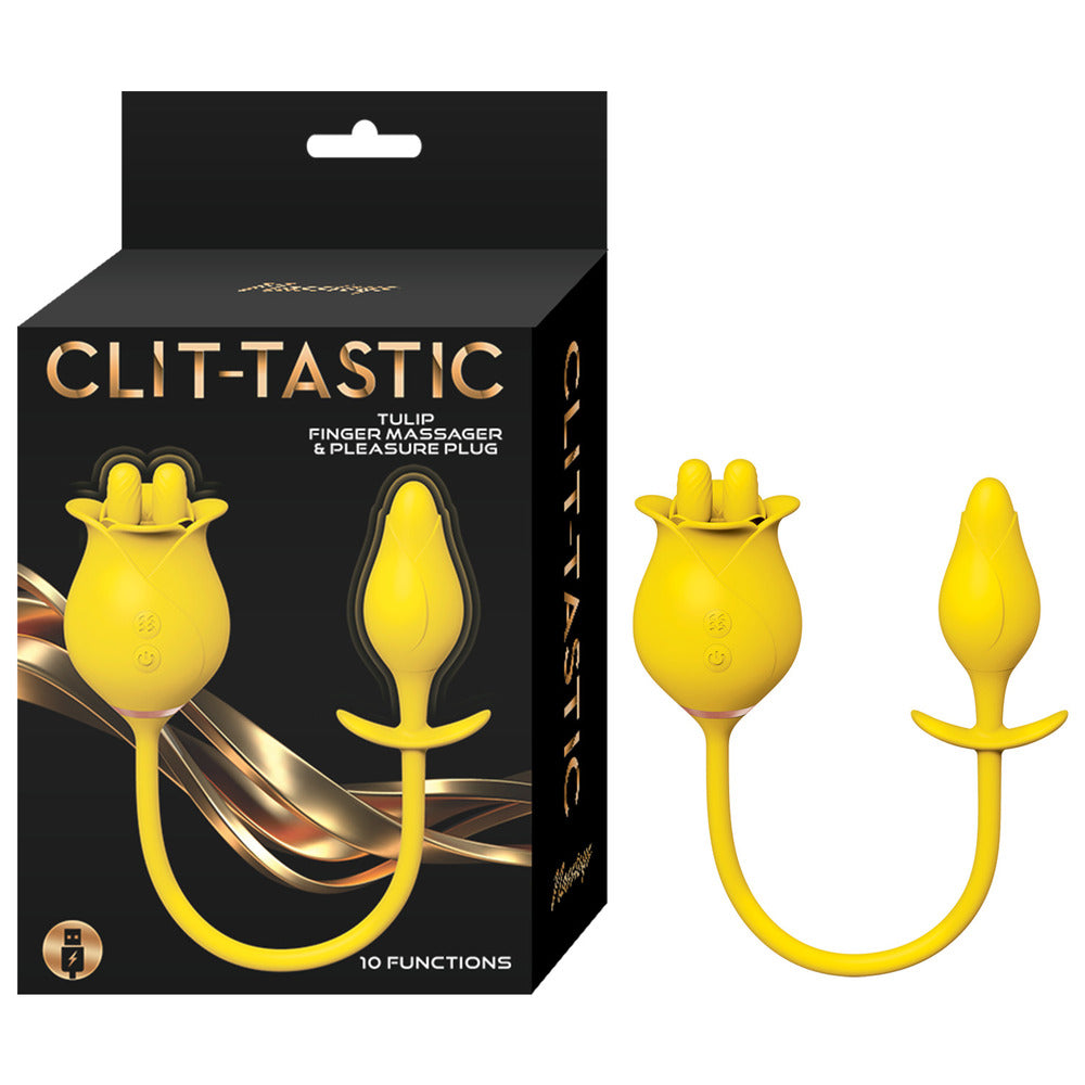 ClitTastic Tulip Finger Massager Pleasure Plug Set - Eroticon Ltd
