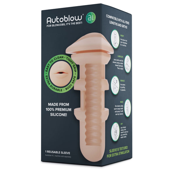 Autoblow A.I Reusable Mouth Sleeve - Eroticon Ltd
