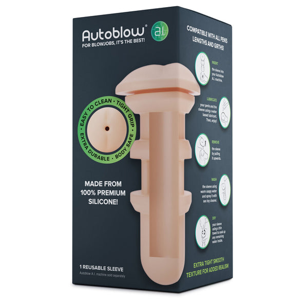 Autoblow A.I Reusable Anus Sleeve - Eroticon Ltd