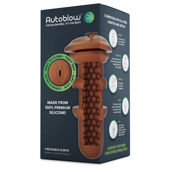 Autoblow A.I Reusable Vagina Sleeve - Eroticon Ltd