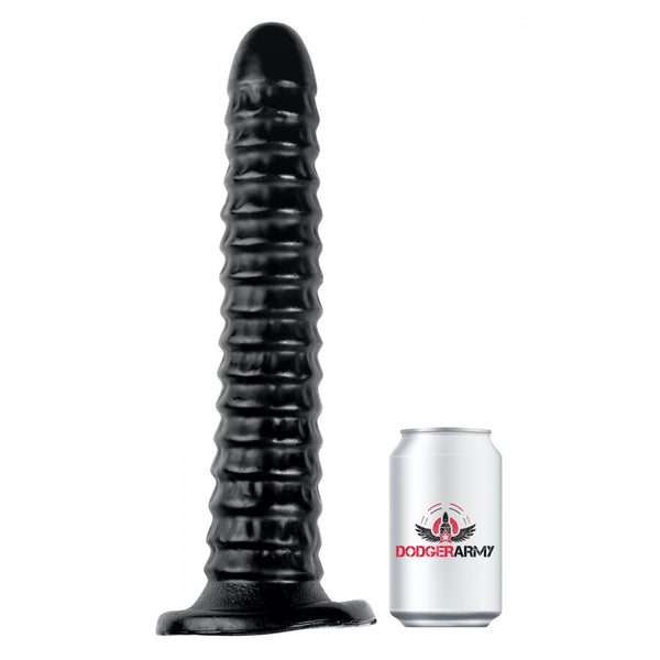Trident Ridged Dildo Large - Eroticon Ltd