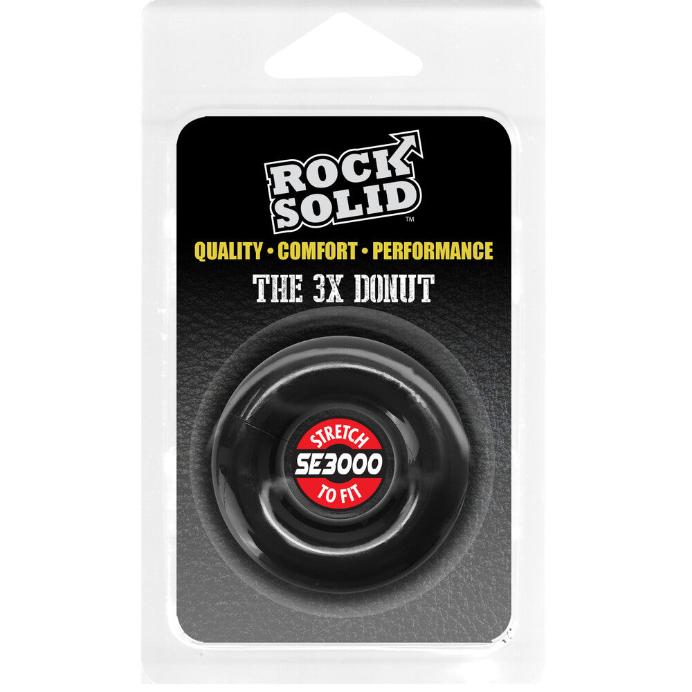 Rock Solid The Donut 3X Cock Ring - Eroticon Ltd