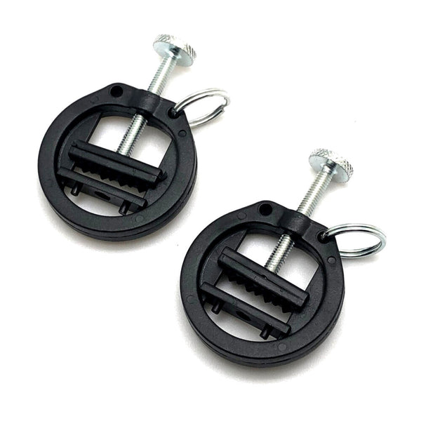Red Pair Of Nipple Clamps - Eroticon Ltd
